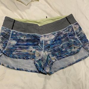 Lululemon speed short size 10